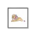 Picture of Baby Floral Lion _GroupedProduct_Square_Mini_ _GroupedProduct_Square_Canvas_Framed_