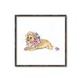 Picture of Baby Floral Lion _GroupedProduct_Square_Mini_ _GroupedProduct_Square_Canvas_Framed_