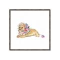 Picture of Baby Floral Lion _GroupedProduct_Square_Mini_ _GroupedProduct_Square_Canvas_Framed_