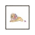 Picture of Baby Floral Lion _GroupedProduct_Square_Mini_ _GroupedProduct_Square_Canvas_Framed_