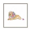 Picture of Baby Floral Lion _GroupedProduct_Square_Mini_ _GroupedProduct_Square_Canvas_Framed_