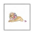Picture of Baby Floral Lion _GroupedProduct_Square_Mini_ _GroupedProduct_Square_Canvas_Framed_