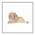 Picture of Baby Floral Lion _GroupedProduct_Square_Mini_ _GroupedProduct_Square_Canvas_Framed_