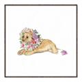 Picture of Baby Floral Lion _GroupedProduct_Square_Mini_ _GroupedProduct_Square_Canvas_Framed_