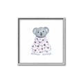 Picture of Baby Floral Koala _GroupedProduct_Square_Mini_ _GroupedProduct_Square_Canvas_Framed_