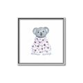 Picture of Baby Floral Koala _GroupedProduct_Square_Mini_ _GroupedProduct_Square_Canvas_Framed_