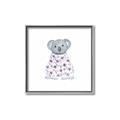 Picture of Baby Floral Koala _GroupedProduct_Square_Mini_ _GroupedProduct_Square_Canvas_Framed_