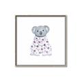 Picture of Baby Floral Koala _GroupedProduct_Square_Mini_ _GroupedProduct_Square_Canvas_Framed_
