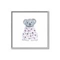Picture of Baby Floral Koala _GroupedProduct_Square_Mini_ _GroupedProduct_Square_Canvas_Framed_