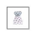 Picture of Baby Floral Koala _GroupedProduct_Square_Mini_ _GroupedProduct_Square_Canvas_Framed_