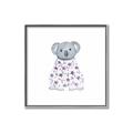 Picture of Baby Floral Koala _GroupedProduct_Square_Mini_ _GroupedProduct_Square_Canvas_Framed_