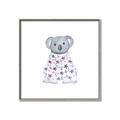 Picture of Baby Floral Koala _GroupedProduct_Square_Mini_ _GroupedProduct_Square_Canvas_Framed_