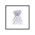 Picture of Baby Floral Koala _GroupedProduct_Square_Mini_ _GroupedProduct_Square_Canvas_Framed_