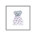 Picture of Baby Floral Koala _GroupedProduct_Square_Mini_ _GroupedProduct_Square_Canvas_Framed_