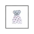 Picture of Baby Floral Koala _GroupedProduct_Square_Mini_ _GroupedProduct_Square_Canvas_Framed_