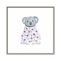 Picture of Baby Floral Koala _GroupedProduct_Square_Mini_ _GroupedProduct_Square_Canvas_Framed_