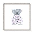 Picture of Baby Floral Koala _GroupedProduct_Square_Mini_ _GroupedProduct_Square_Canvas_Framed_