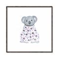 Picture of Baby Floral Koala _GroupedProduct_Square_Mini_ _GroupedProduct_Square_Canvas_Framed_