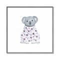 Picture of Baby Floral Koala _GroupedProduct_Square_Mini_ _GroupedProduct_Square_Canvas_Framed_