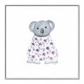 Picture of Baby Floral Koala _GroupedProduct_Square_Mini_ _GroupedProduct_Square_Canvas_Framed_