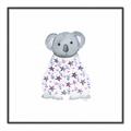 Picture of Baby Floral Koala _GroupedProduct_Square_Mini_ _GroupedProduct_Square_Canvas_Framed_