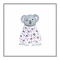 Picture of Baby Floral Koala _GroupedProduct_Square_Mini_ _GroupedProduct_Square_Canvas_Framed_