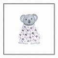 Picture of Baby Floral Koala _GroupedProduct_Square_Mini_ _GroupedProduct_Square_Canvas_Framed_