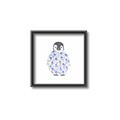 Picture of Baby Floral Penguin _GroupedProduct_Square_Mini_ _GroupedProduct_Square_Canvas_Framed_