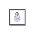 Picture of Baby Floral Penguin _GroupedProduct_Square_Mini_ _GroupedProduct_Square_Canvas_Framed_