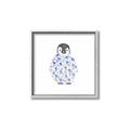 Picture of Baby Floral Penguin _GroupedProduct_Square_Mini_ _GroupedProduct_Square_Canvas_Framed_