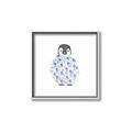 Picture of Baby Floral Penguin _GroupedProduct_Square_Mini_ _GroupedProduct_Square_Canvas_Framed_