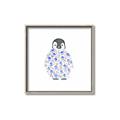 Picture of Baby Floral Penguin _GroupedProduct_Square_Mini_ _GroupedProduct_Square_Canvas_Framed_