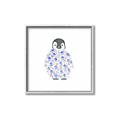 Picture of Baby Floral Penguin _GroupedProduct_Square_Mini_ _GroupedProduct_Square_Canvas_Framed_