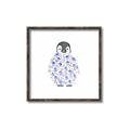Picture of Baby Floral Penguin _GroupedProduct_Square_Mini_ _GroupedProduct_Square_Canvas_Framed_