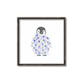 Picture of Baby Floral Penguin _GroupedProduct_Square_Mini_ _GroupedProduct_Square_Canvas_Framed_