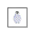 Picture of Baby Floral Penguin _GroupedProduct_Square_Mini_ _GroupedProduct_Square_Canvas_Framed_