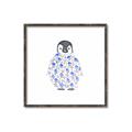Picture of Baby Floral Penguin _GroupedProduct_Square_Mini_ _GroupedProduct_Square_Canvas_Framed_