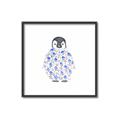 Picture of Baby Floral Penguin _GroupedProduct_Square_Mini_ _GroupedProduct_Square_Canvas_Framed_