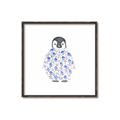 Picture of Baby Floral Penguin _GroupedProduct_Square_Mini_ _GroupedProduct_Square_Canvas_Framed_