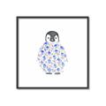 Picture of Baby Floral Penguin _GroupedProduct_Square_Mini_ _GroupedProduct_Square_Canvas_Framed_