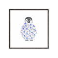 Picture of Baby Floral Penguin _GroupedProduct_Square_Mini_ _GroupedProduct_Square_Canvas_Framed_