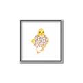 Picture of Baby Floral Duck  _GroupedProduct_Square_Mini_ _GroupedProduct_Square_Canvas_Framed_