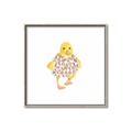 Picture of Baby Floral Duck  _GroupedProduct_Square_Mini_ _GroupedProduct_Square_Canvas_Framed_