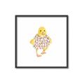Picture of Baby Floral Duck  _GroupedProduct_Square_Mini_ _GroupedProduct_Square_Canvas_Framed_