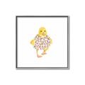 Picture of Baby Floral Duck  _GroupedProduct_Square_Mini_ _GroupedProduct_Square_Canvas_Framed_