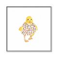 Picture of Baby Floral Duck  _GroupedProduct_Square_Mini_ _GroupedProduct_Square_Canvas_Framed_