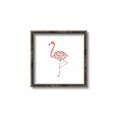 Picture of Baby Floral Flamingo  _GroupedProduct_Square_Mini_ _GroupedProduct_Square_Canvas_Framed_