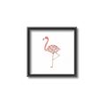 Picture of Baby Floral Flamingo  _GroupedProduct_Square_Mini_ _GroupedProduct_Square_Canvas_Framed_