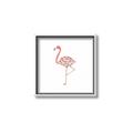 Picture of Baby Floral Flamingo  _GroupedProduct_Square_Mini_ _GroupedProduct_Square_Canvas_Framed_