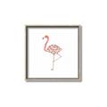 Picture of Baby Floral Flamingo  _GroupedProduct_Square_Mini_ _GroupedProduct_Square_Canvas_Framed_